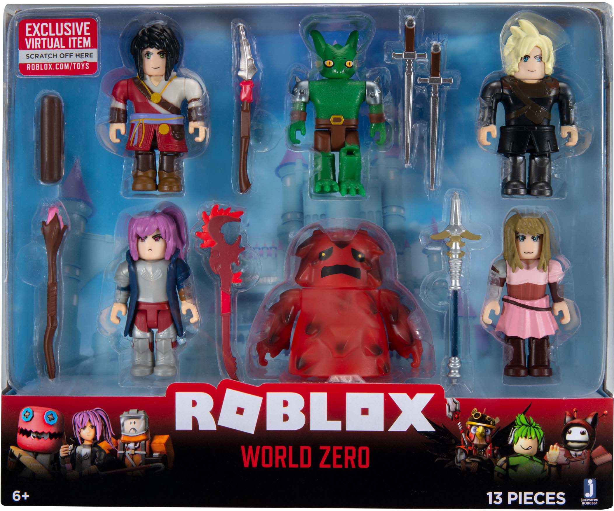 

Игровая коллекционная фигурка Jazwares Roblox Multipack World Zero W8 (ROB0361)