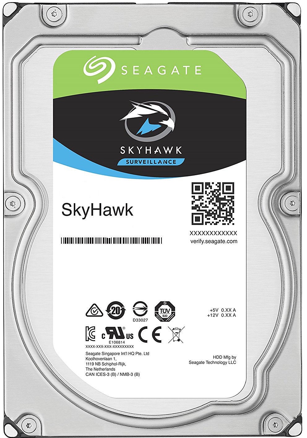 

Жесткий диск 3.5" 8TB Seagate (ST8000VX004)