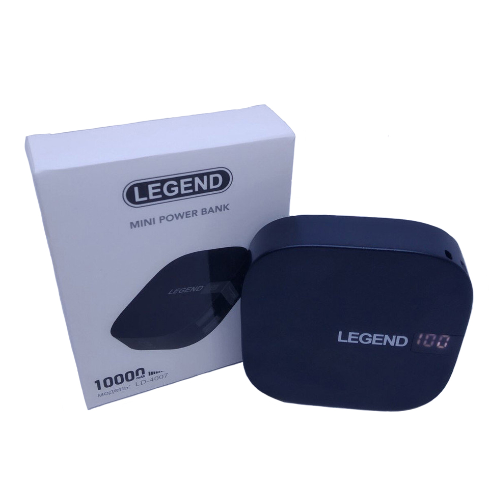 

Внешний аккумулятор Power Bank для телефона смартфона Legend LD-4007 10000mAh Black