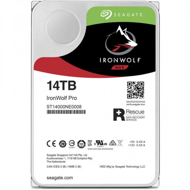 

Жесткий диск 3.5" 14TB Seagate (ST14000NE0008)