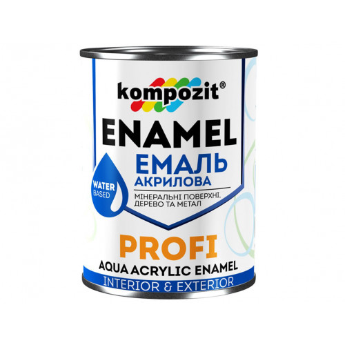 

Эмаль акриловая Profi Kompozit бесцветная
