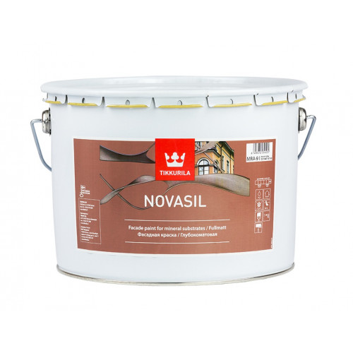 

Краска фасадная силикономодифицированная Новасил Tikkurila NOVASIL