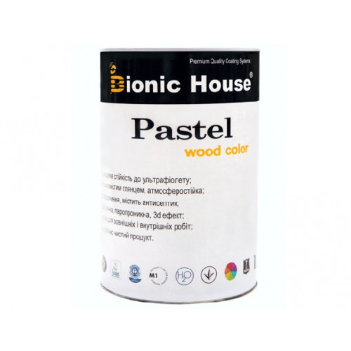 

Акриловая пропитка-антисептик Pastel Wood color Bionic House (бейлис)