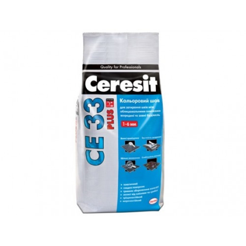 

Цветной шов Ceresit CE 33 Plus до 6 мм 125 карамель