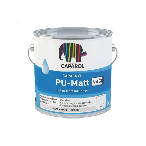 

Эмаль акриловая Capacryl PU-Matt белая