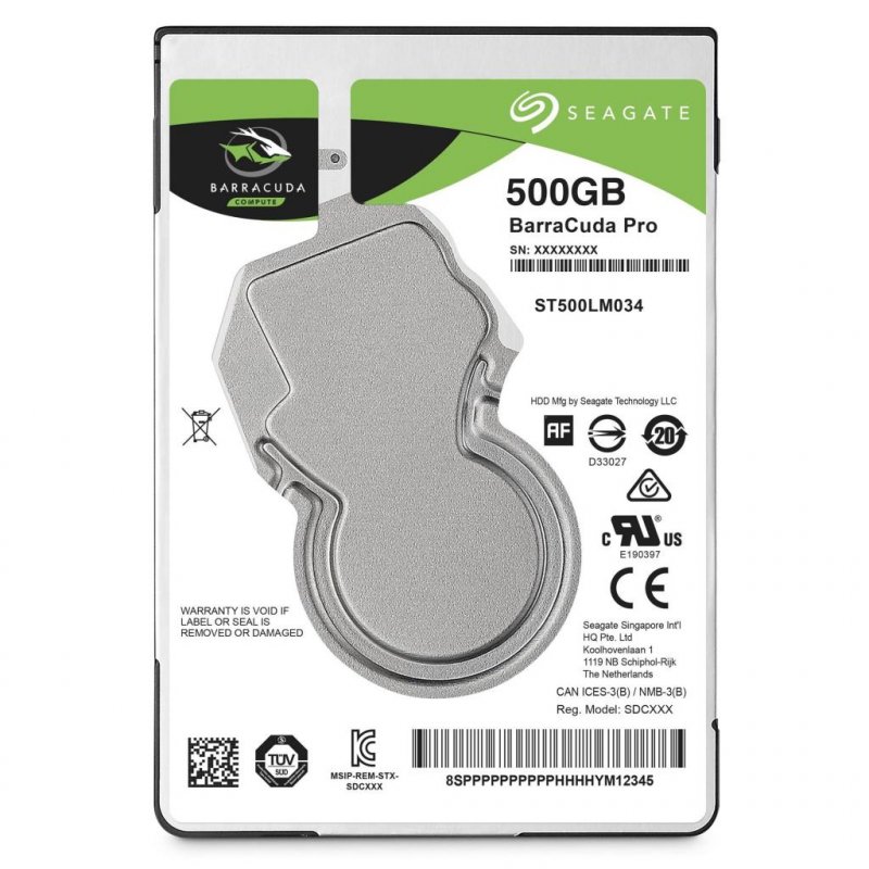 

Жёсткий диск SEAGATE Barracuda Pro | 1TB (ST1000LM049)