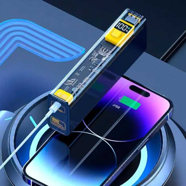 Портативное зарядное устройство Cyber 20000mAh Повербанк Power Bank ...