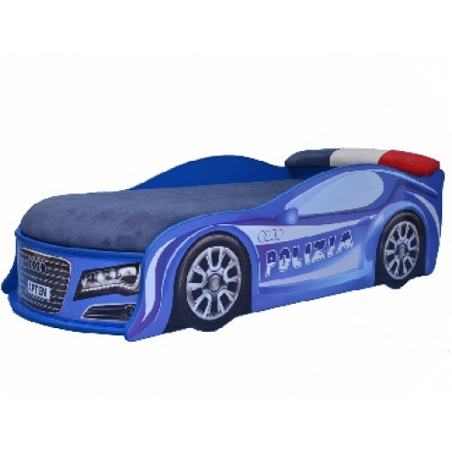 

Кровать машина Audi полиция 80х180 ДСП