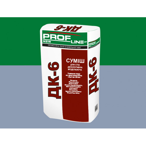 

Смесь для стен декоративная моделирующая ДК-6 черная Profline