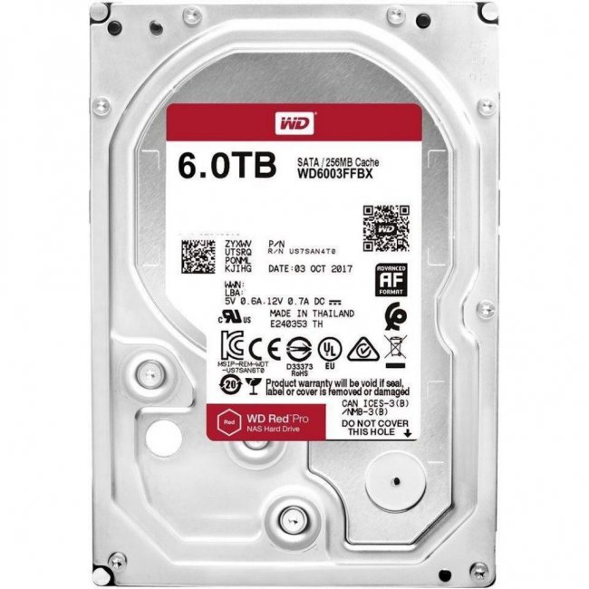 

Жесткий диск 3.5" 6TB Western Digital (WD6003FFBX)