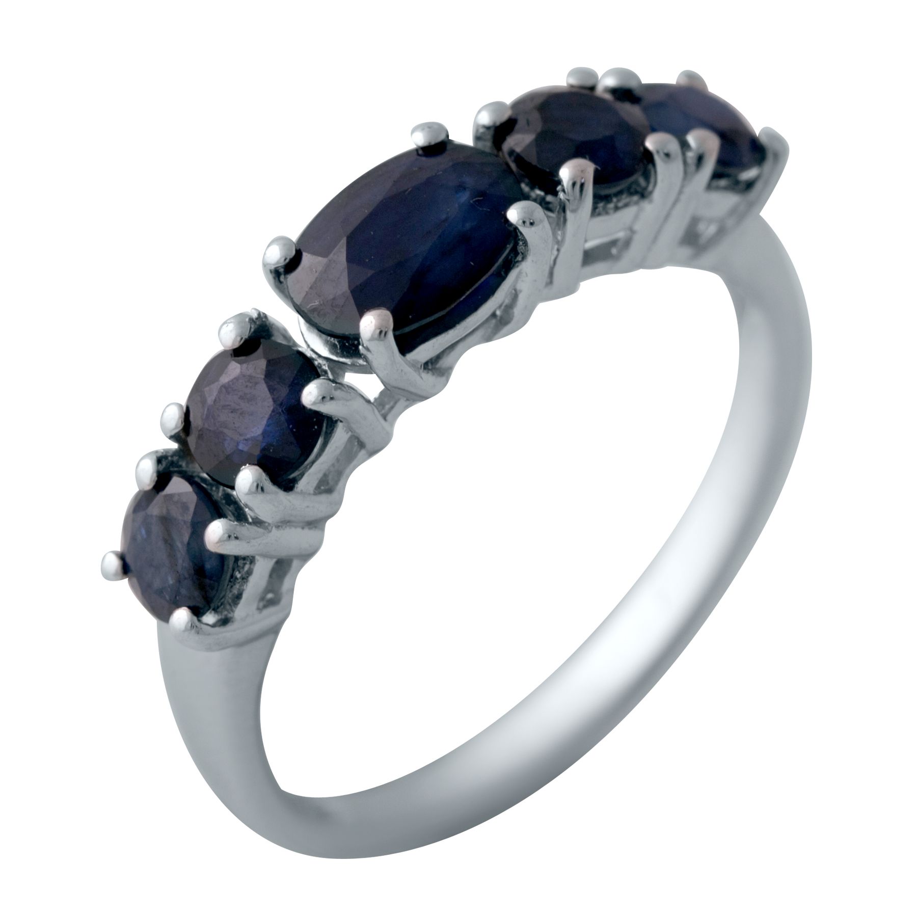 

Серебряное кольцо SilverLine с натуральным сапфиром 2.3ct 17 размер