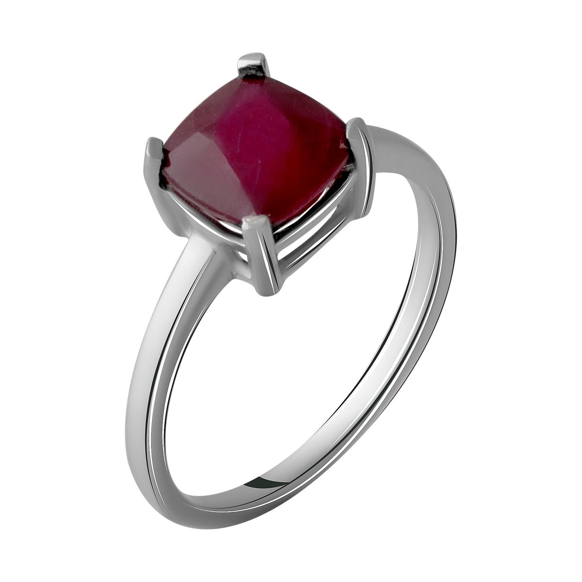 

Серебряное кольцо SilverLine с натуральным рубином 2.775ct 18.5 размер