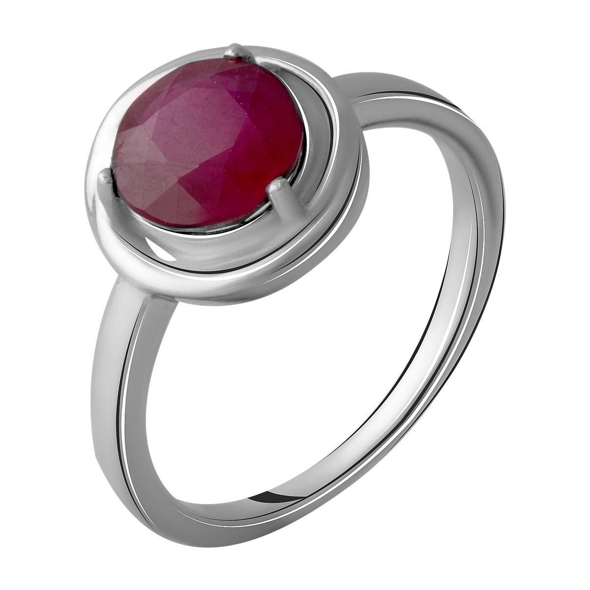 

Серебряное кольцо SilverLine с натуральным рубином 2.533ct 18.5 размер