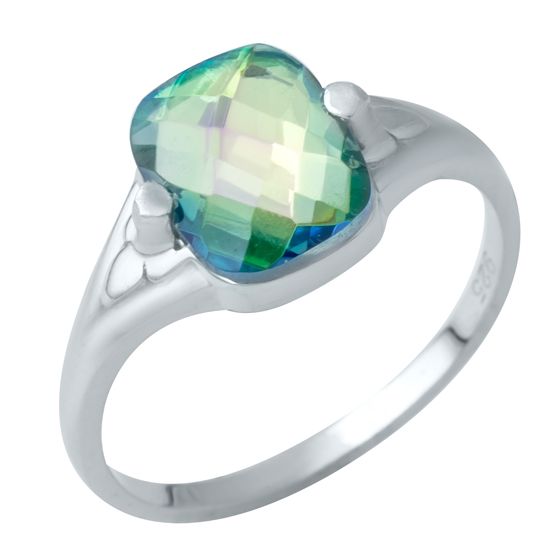 

Серебряное кольцо SilverLine с натуральным мистик топазом 2.175ct 17 размер