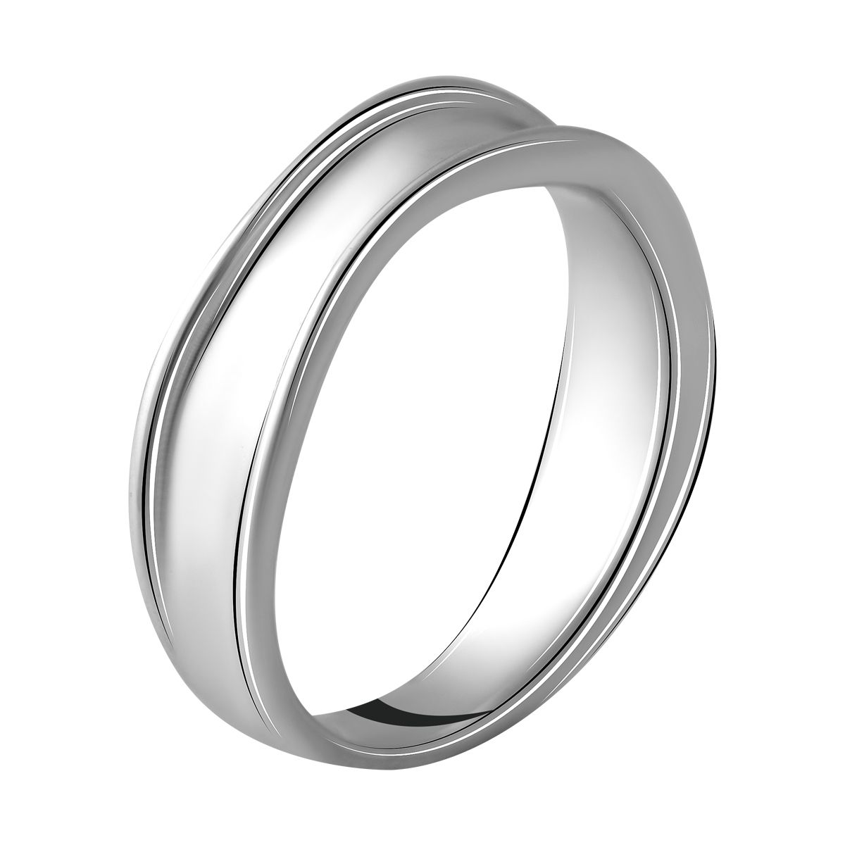 

Серебряное кольцо SilverLine без камней 16.5 размер