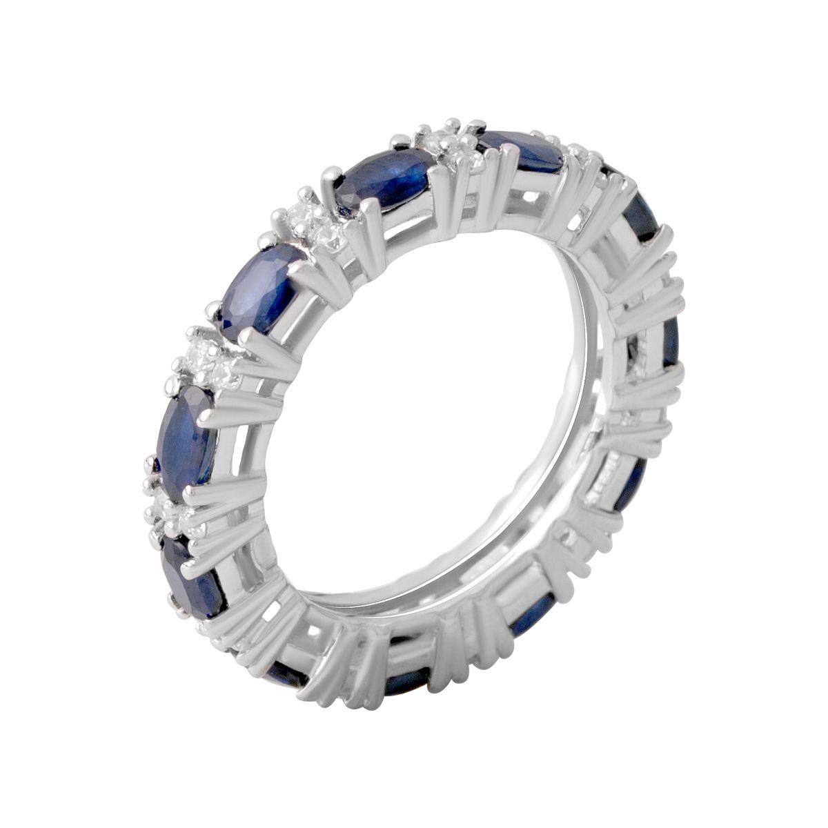 

Серебряное кольцо SilverLine с натуральным сапфиром 3.635ct 18 размер