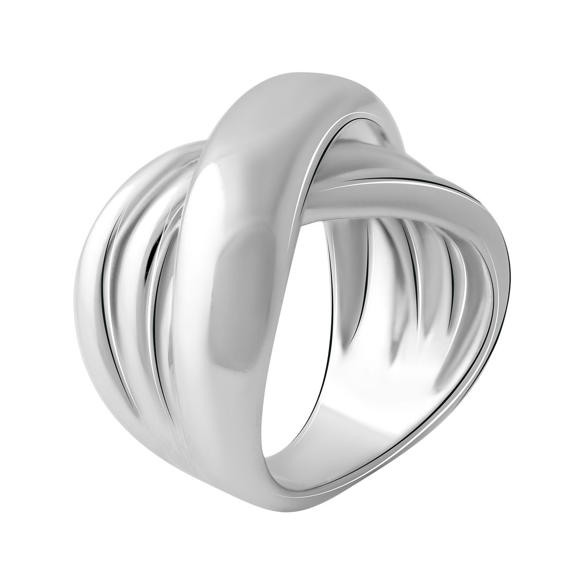 

Серебряное кольцо SilverLine без камней 17.5 размер
