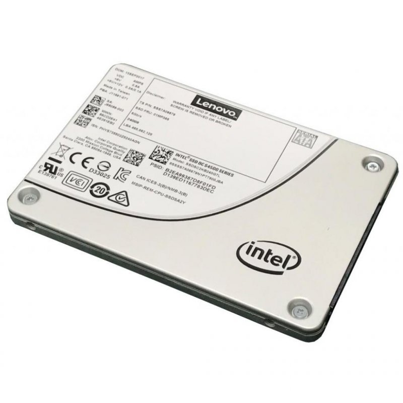 

Жесткий диск для сервера 240GB SATA SSD 2.5"/S4500 Lenovo (7SD7A05742)