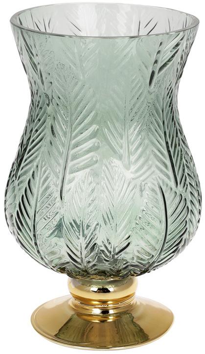 

Ваза декоративная Ancient Glass Розалин 14х15х25см, зеленое стекло Bona BD-591-239
