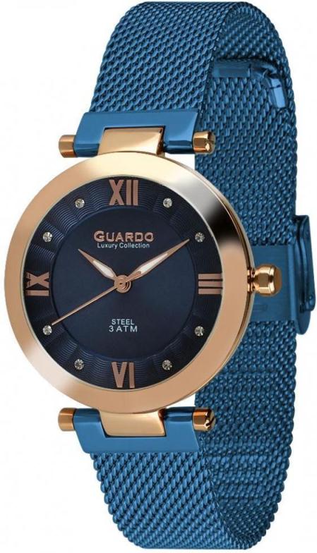 

Женские наручные часы Guardo S02071(m) RgBlBl
