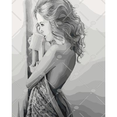 

Картина по номерам Наедине с мечтами KHО4545