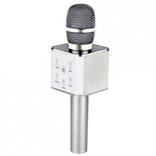

Беcпроводной микрофон для кaраоке Q7 StreetGo (Bluetooth+USB) GREY