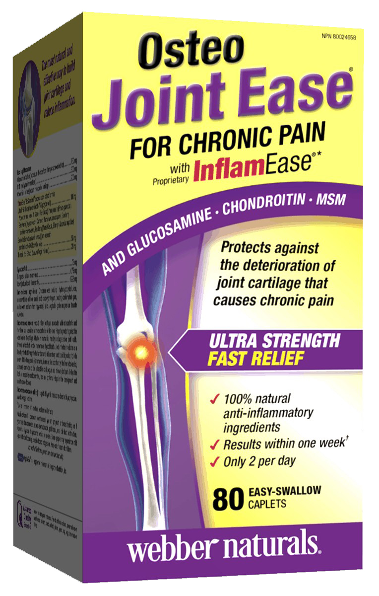 

Хондропротектор Webber Naturals Osteo Joint Ease 80 капсул (4384302980)