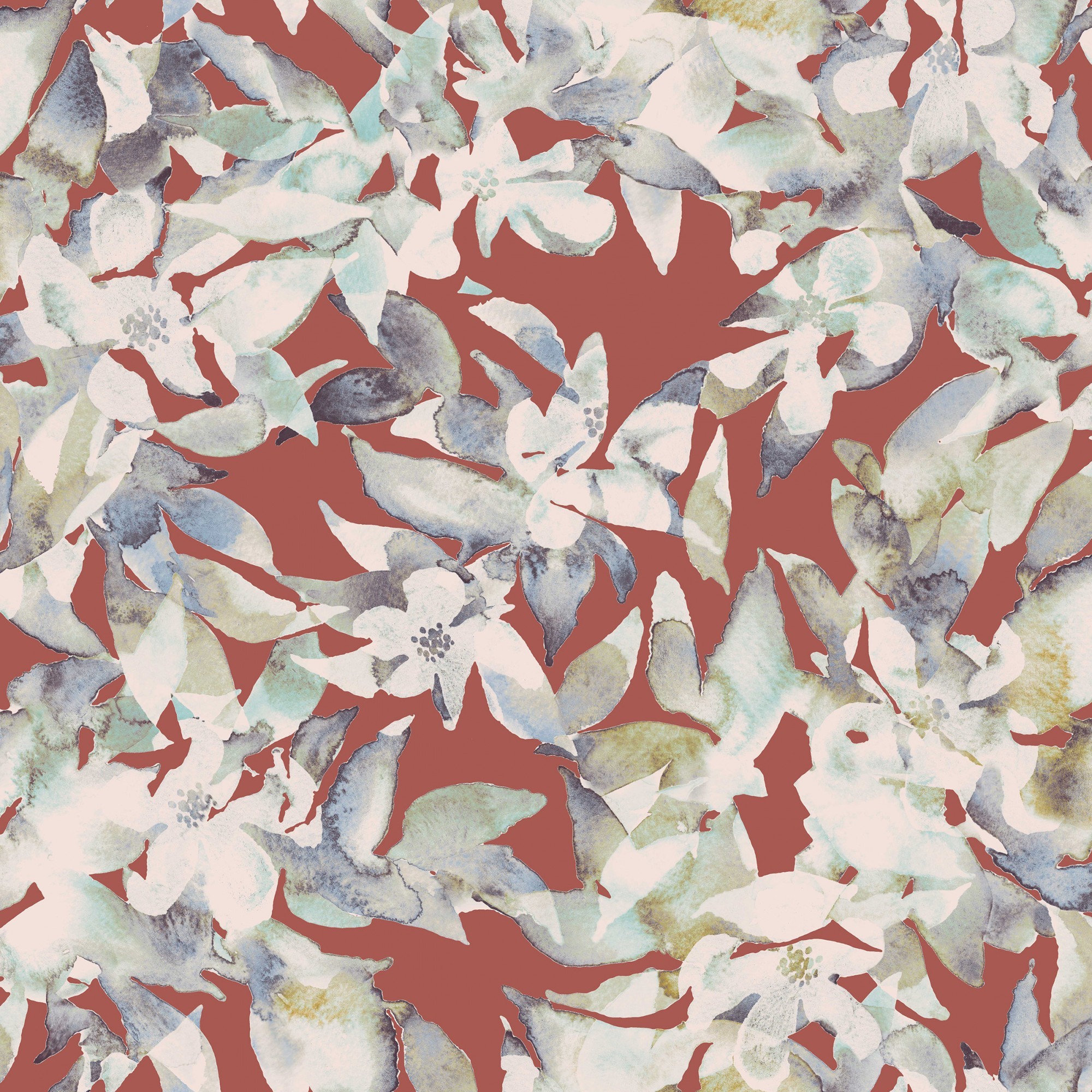 

Флизелиновые обои DecoPrint FLOWER COPPER 0,53 x 10 м (YA19533)