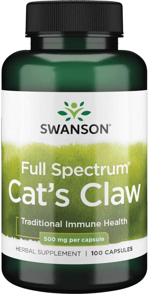 

Специальный продукт Swanson Cat's Claw 100 капсул (4384302977)