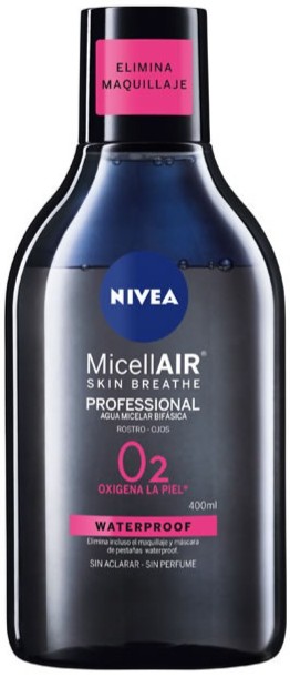 Мицеллярная вода Nivea MicellAIR Micellar Water Waterproof 400 мл ...