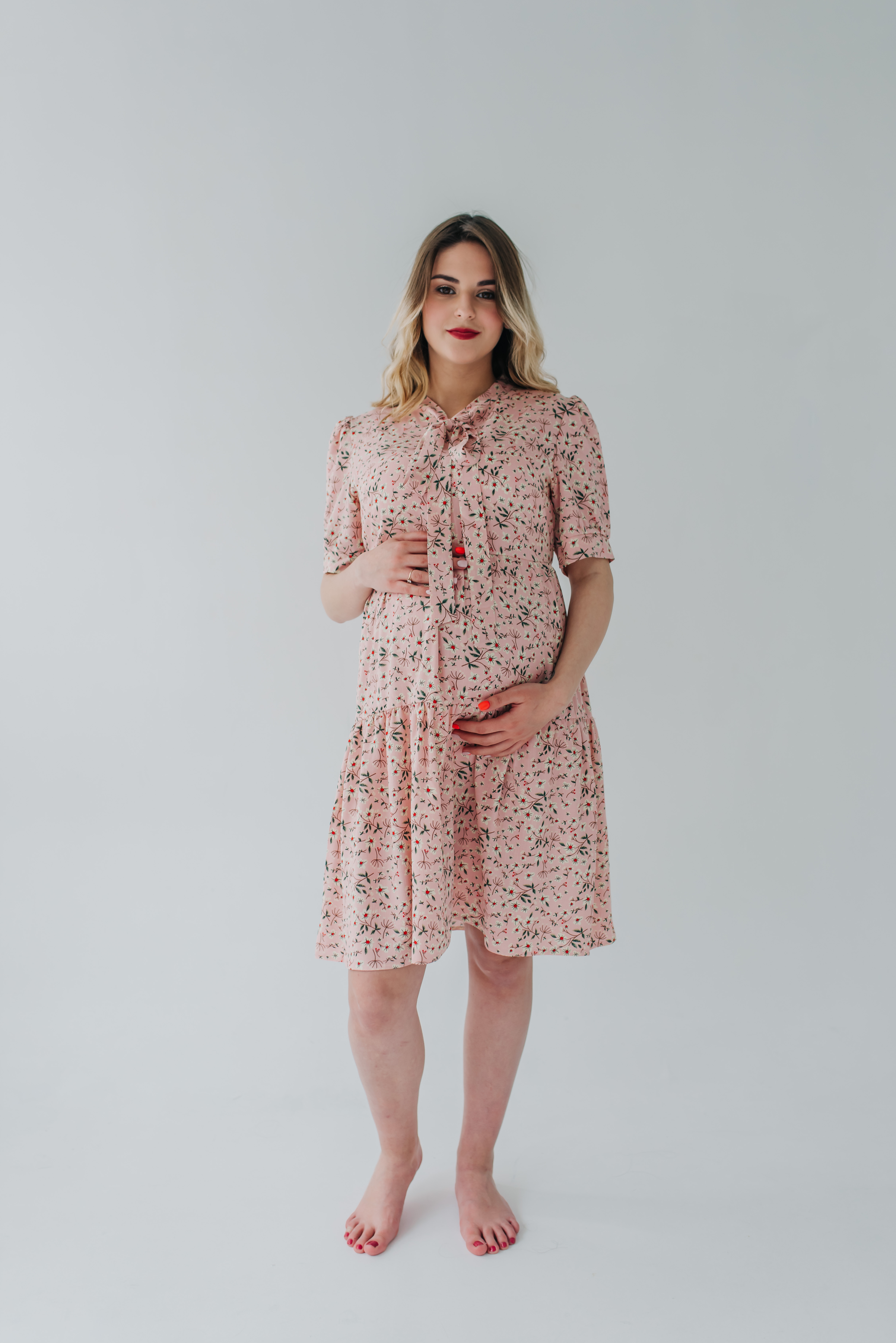 

Сукня для вагітних Makosh.TOP Розі XL Рожевий (М506-РXL)