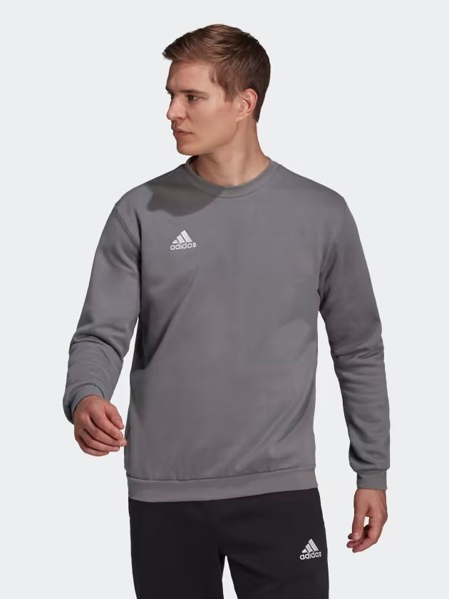 Акція на Світшот чоловічий Adidas ENT 22 Sweat Top H57479 XL Сірий від Rozetka