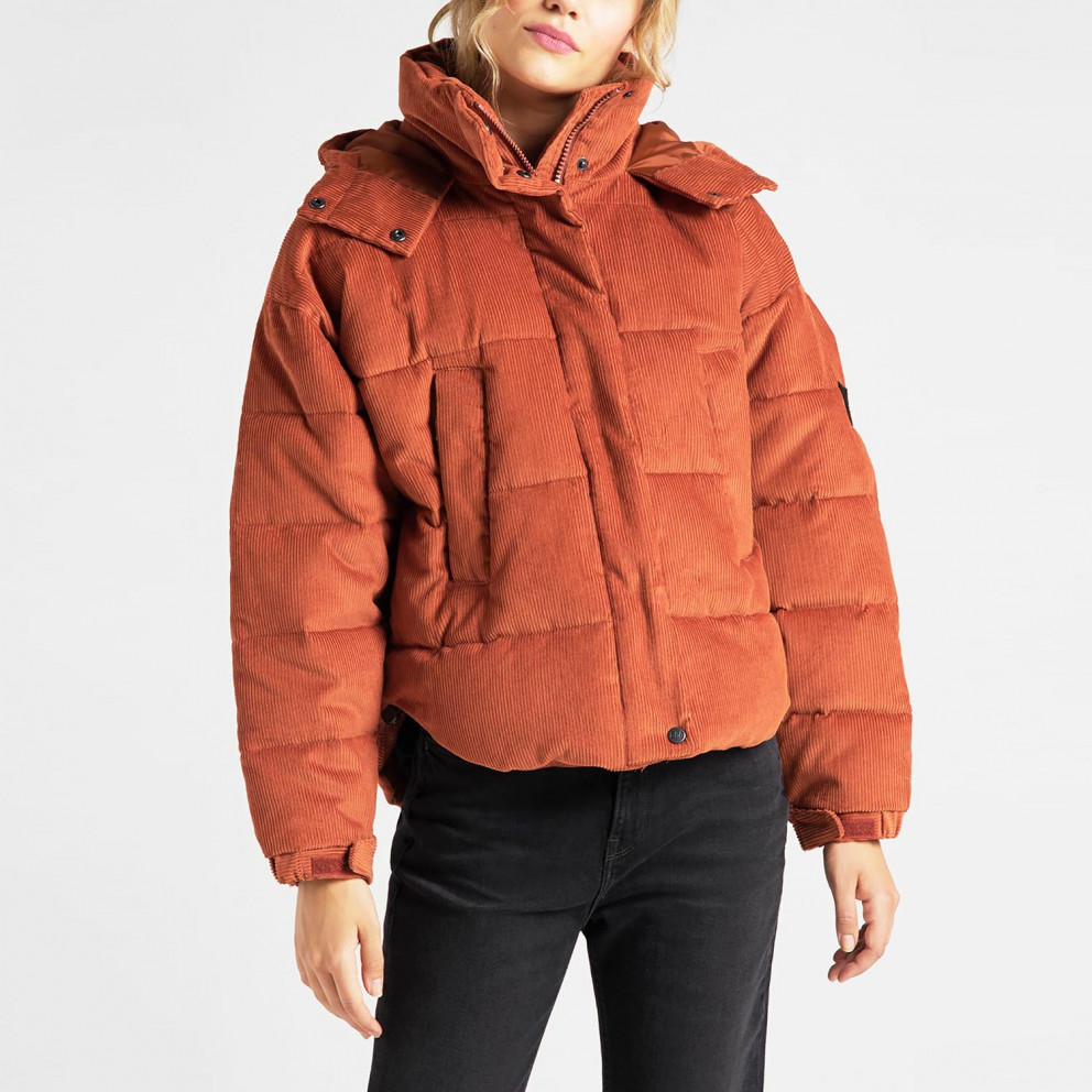 

Куртка вельветовая Lee Puffer Jacket Regular Fit Оранжевый XS-00