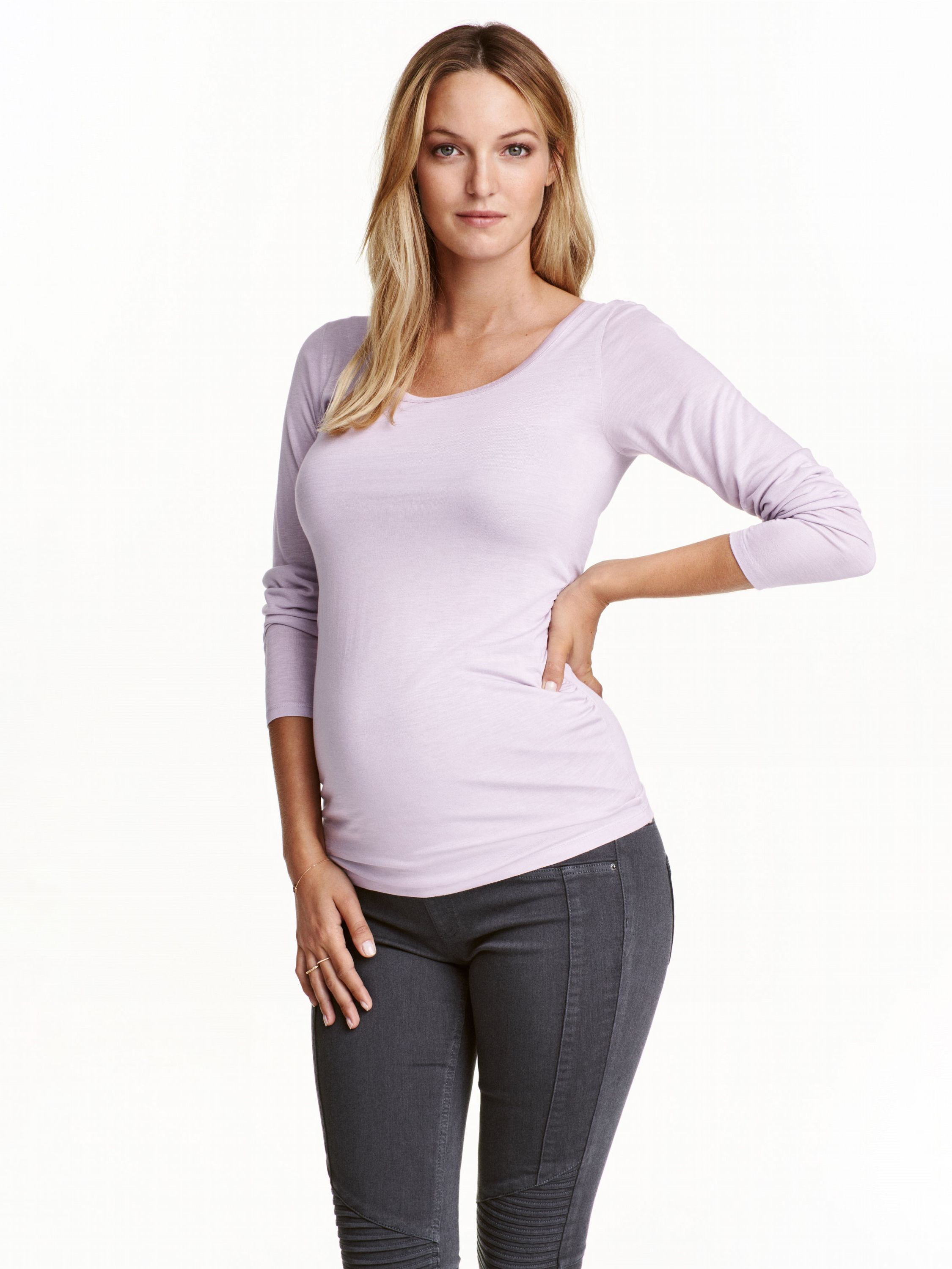 

Лонгслив H&M 3445344 XL Розовый