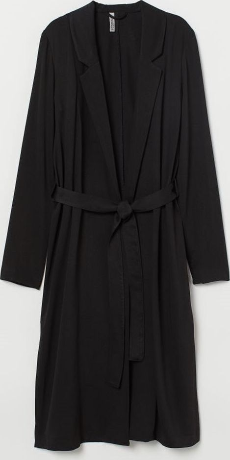 

Пальто H&M 7553620 44 Черное