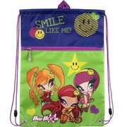 

Сумка для обуви Kite "Pop Pixie", 1 отделение, синяя с зеленым, РР15-601-1