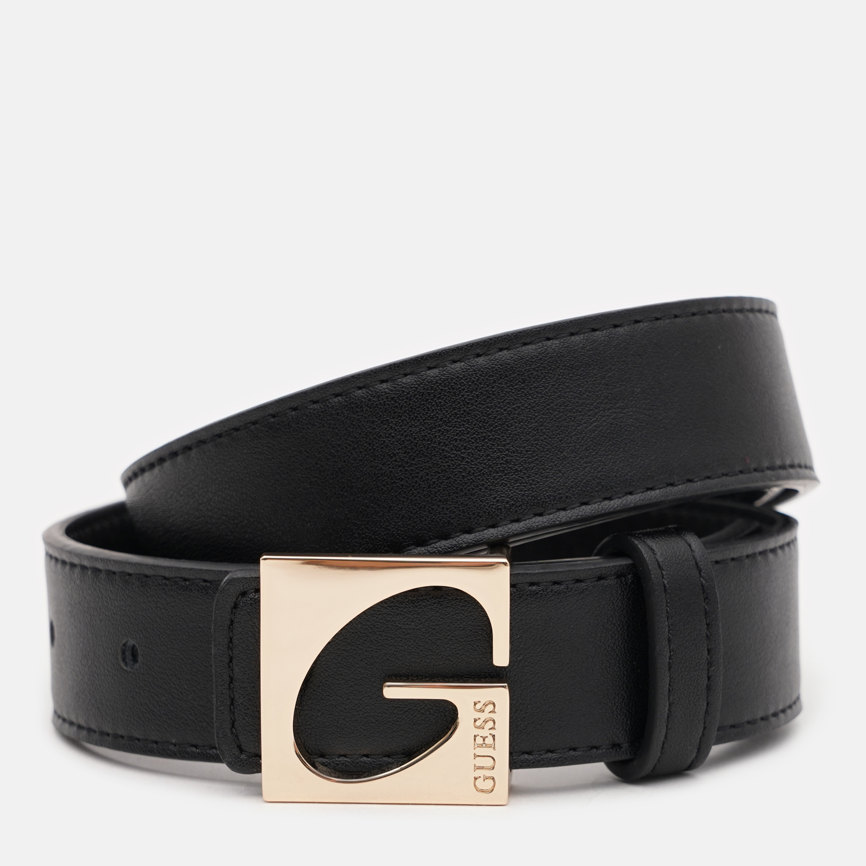 Акція на Ремінь жіночий Guess Not Adjustable Pant Belt BW7876-P3430-BLA L Black від Rozetka