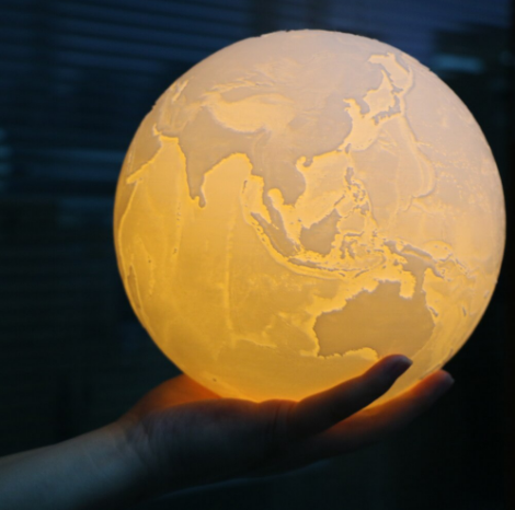 

Ночник светильник Земля Earth 3D Moon Lamp 18 см на подставке