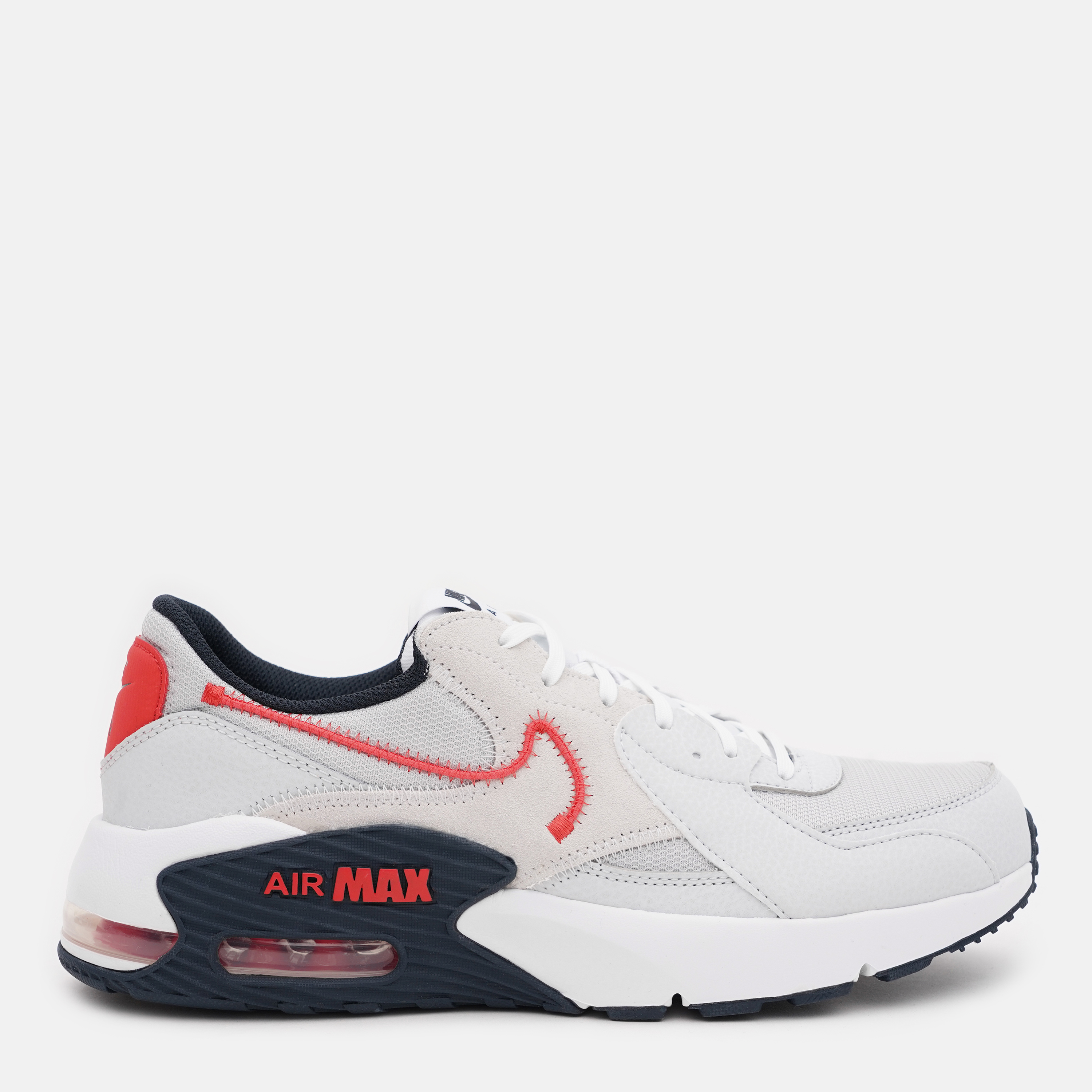 Акція на Чоловічі кросівки Nike Air Max Excee DZ0795-013 41 (8US) 26 см Photon Dust/Track Red-Dark Obsidian від Rozetka