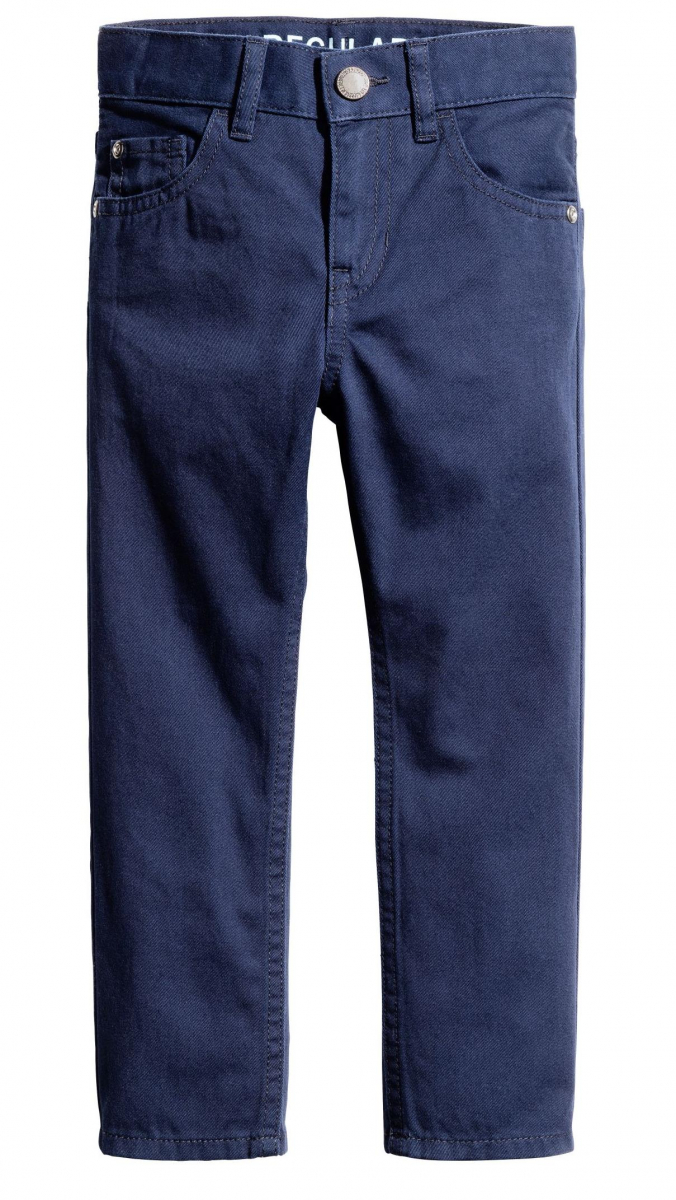 

Брюки для мальчика H&M 0501116005 110 СМ Темно-синий 62390