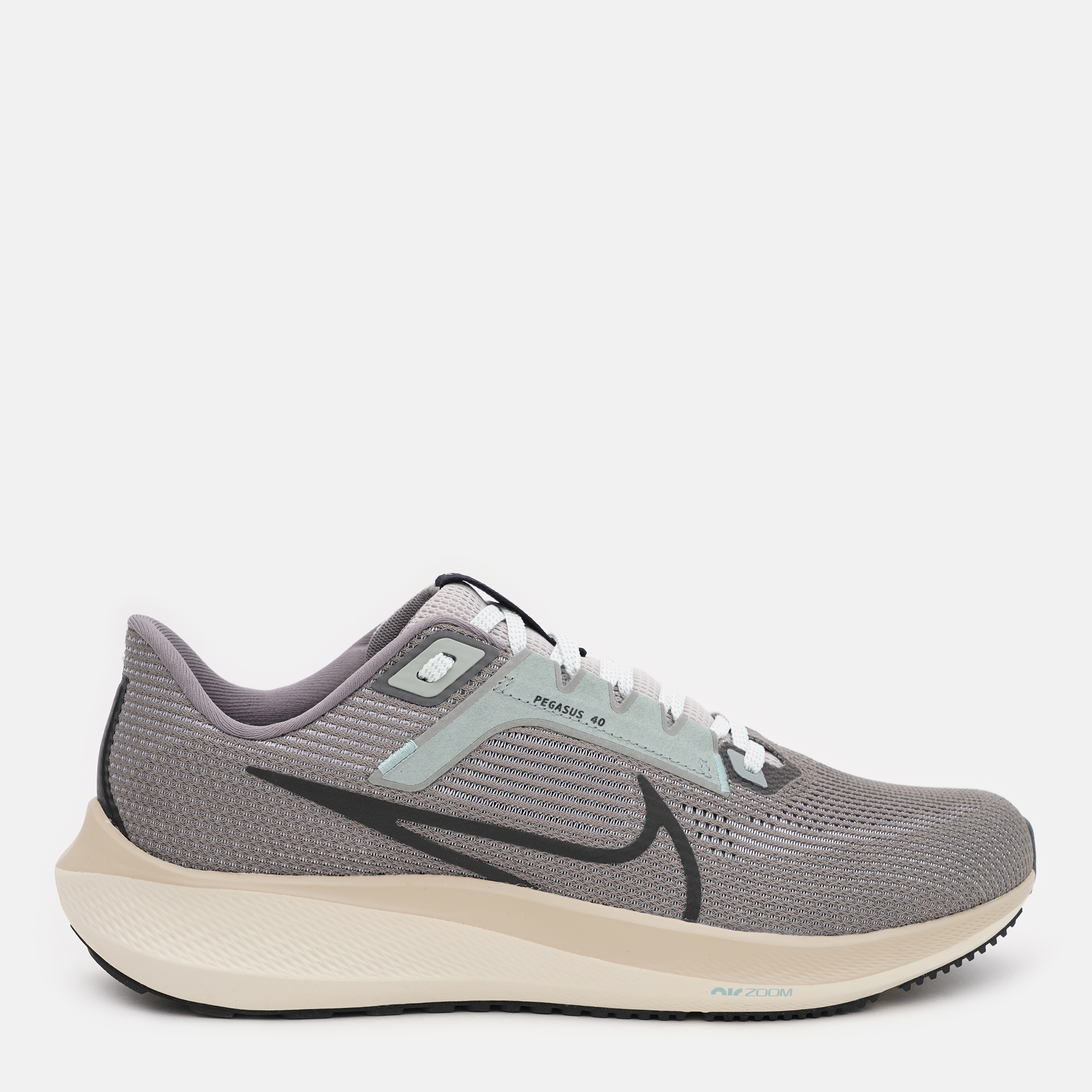 Акція на Чоловічі кросівки для бігу Nike Air Zoom Pegasus 40 Prm FN7498-012 45 (11US) 29 см Lt Iron Ore/Black-Flat Pewter-Mica Green від Rozetka