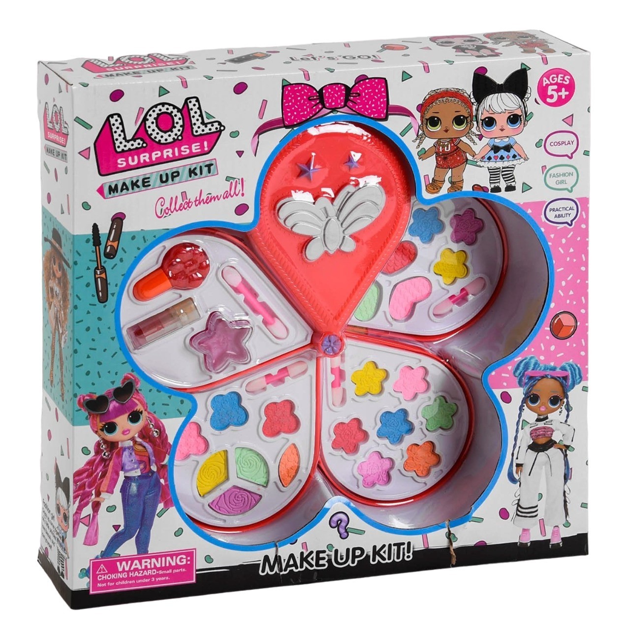 Lol surprise hot sale makeup set