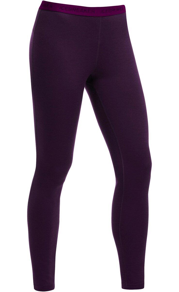 

Термобрюки женские Icebreaker 200 Oasis Leggings Vino-Vivid L (100 521 502 L)