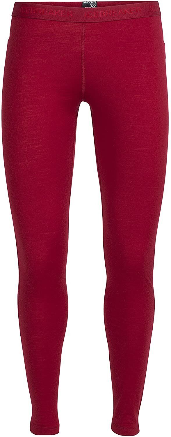 

Термобрюки женские Icebreaker 200 Oasis Leggings Oxblood M (100 521 602 M)