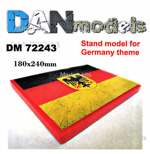 

Подставка для моделей. Тема: Германия (180x240 мм) 1:72 DAN models (DAN72243)