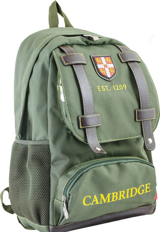 

Рюкзак подростковый YES CA 080 Cambridge зеленый 554025