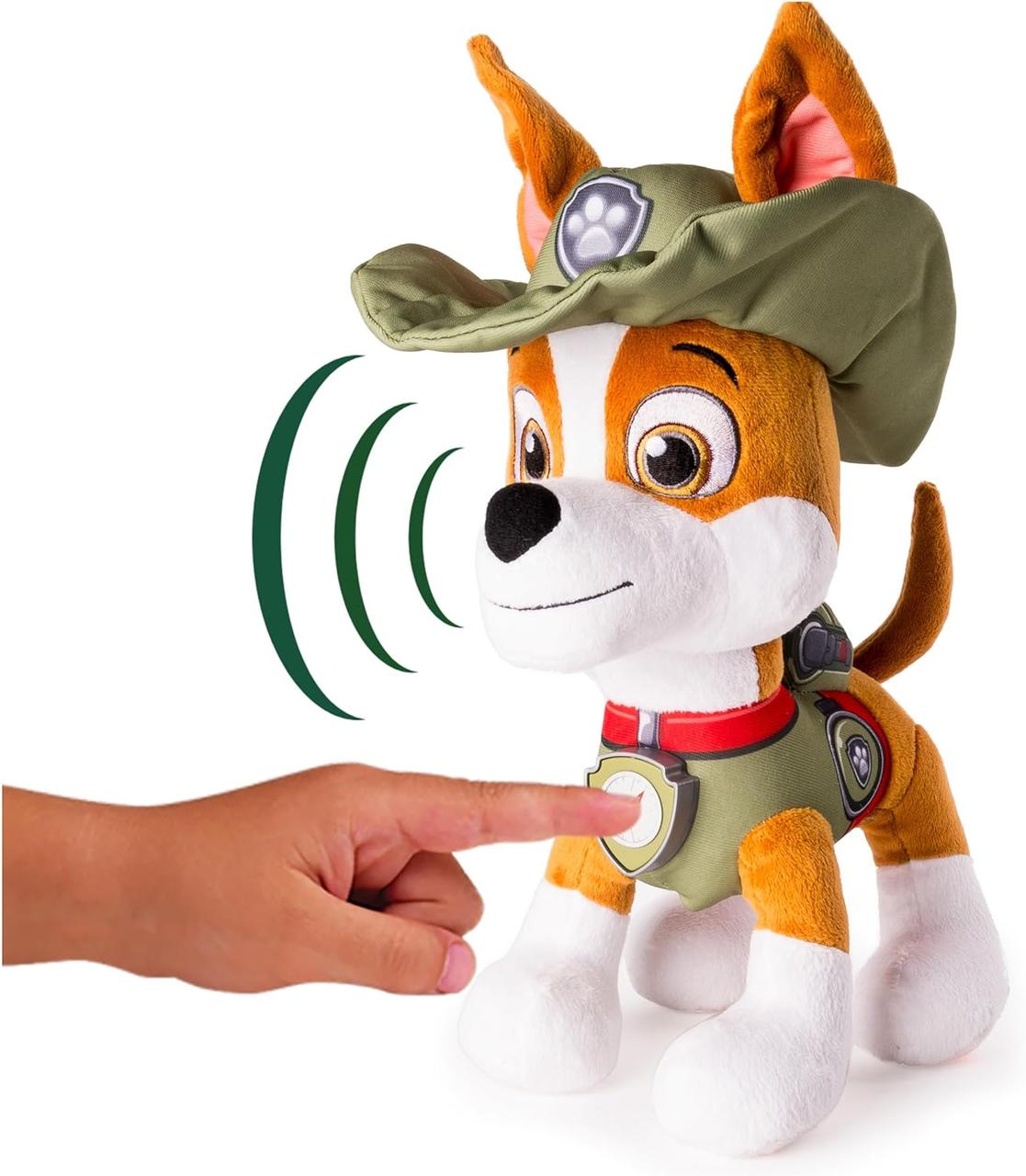 Интерактивная игрушка Щенячий Патруль Трекер Paw Patrol Talking Tracker  12-Inch Tall Interactive Plush – фото, отзывы, характеристики в  интернет-магазине ROZETKA от продавца: Gotta Dolls | Купить в Украине:  Киеве, Харькове, Днепре, Одессе,