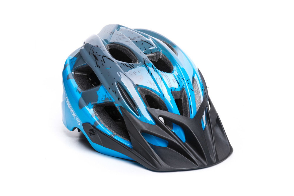 

Шолом велосипедний OnRide Rider M Grey Blue (SKL35-187974)