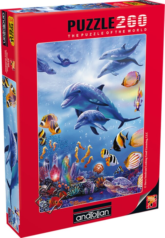 

Пазл Anatolian Морское Королевство 260 Эл. Размер 48X33 см (3298)