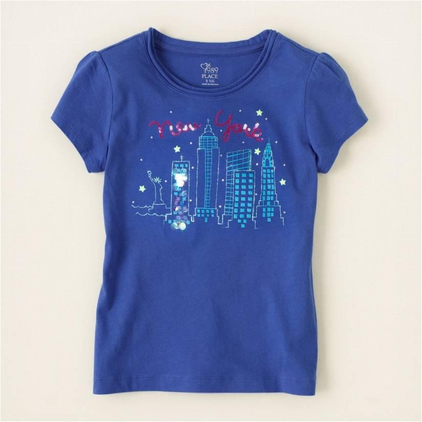 

Футболка The Children`s Place Сити 116-122 см Синяя (5049)